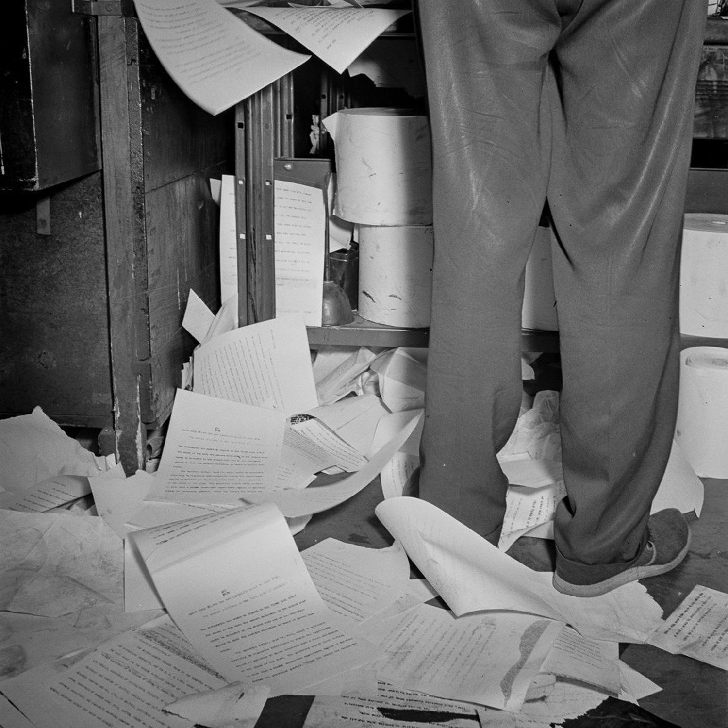 New York Times Newsroom 1940's