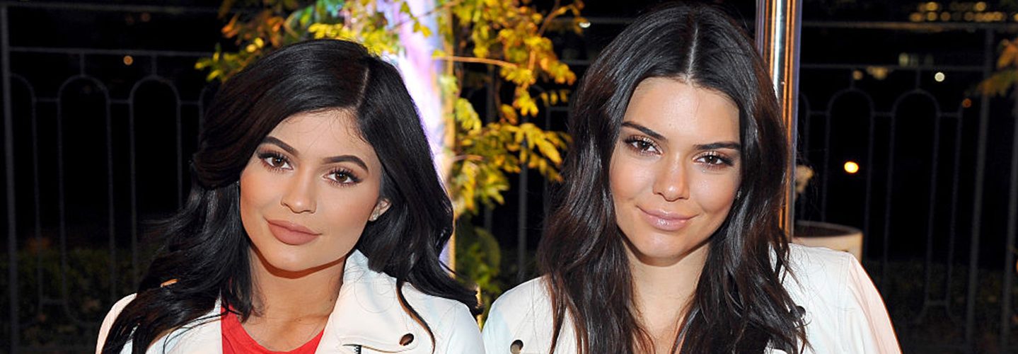 Kylie and Kendall Jenner in Beverly Hills, California. (Getty)