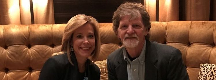 Jack Phillips and his attorney, Kristen Waggoner. (Kaitlyn Schallhorn/Fox News)