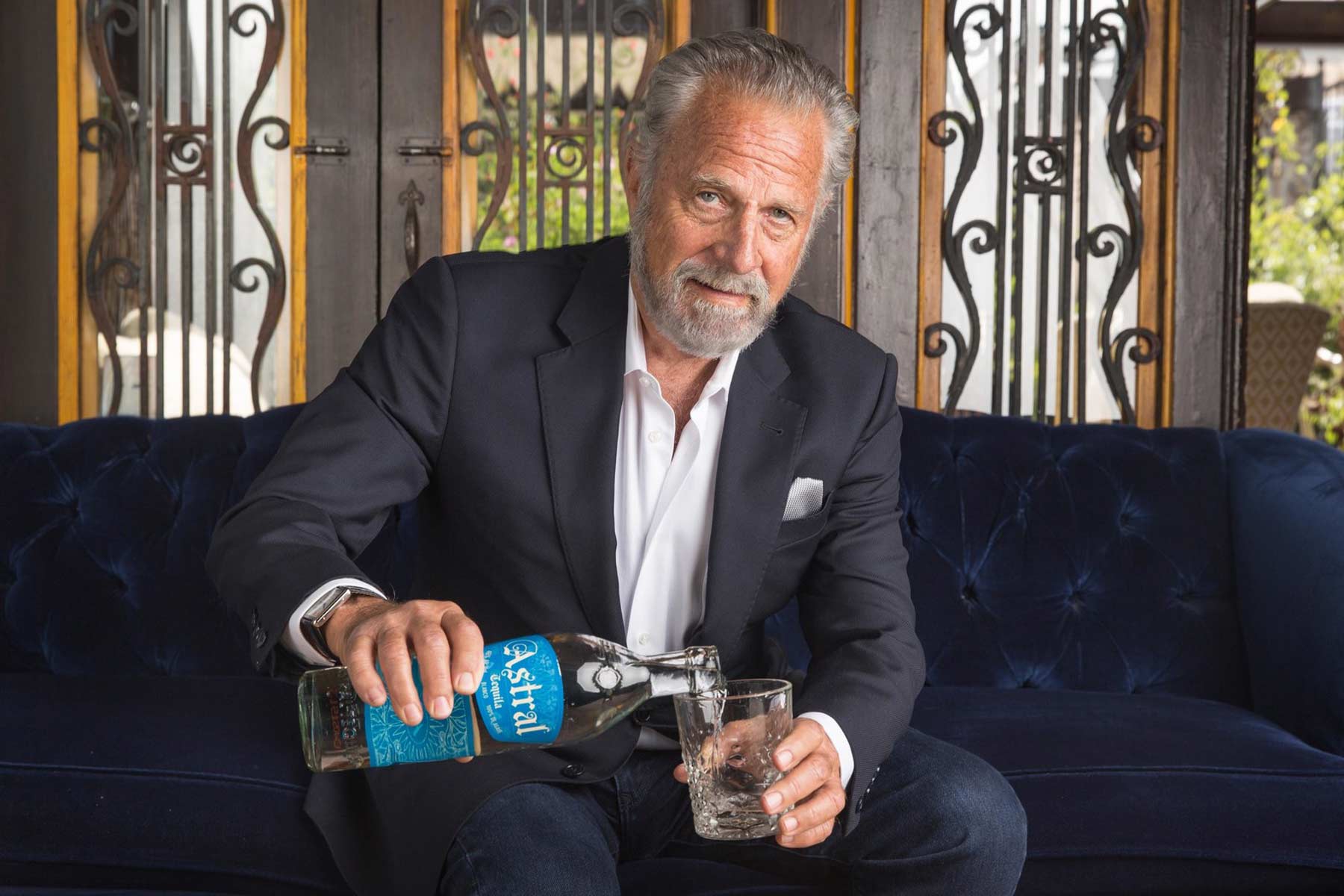 Jonathan Goldsmith, the former Most Interesting Man in the World. (Astral Tequila)
