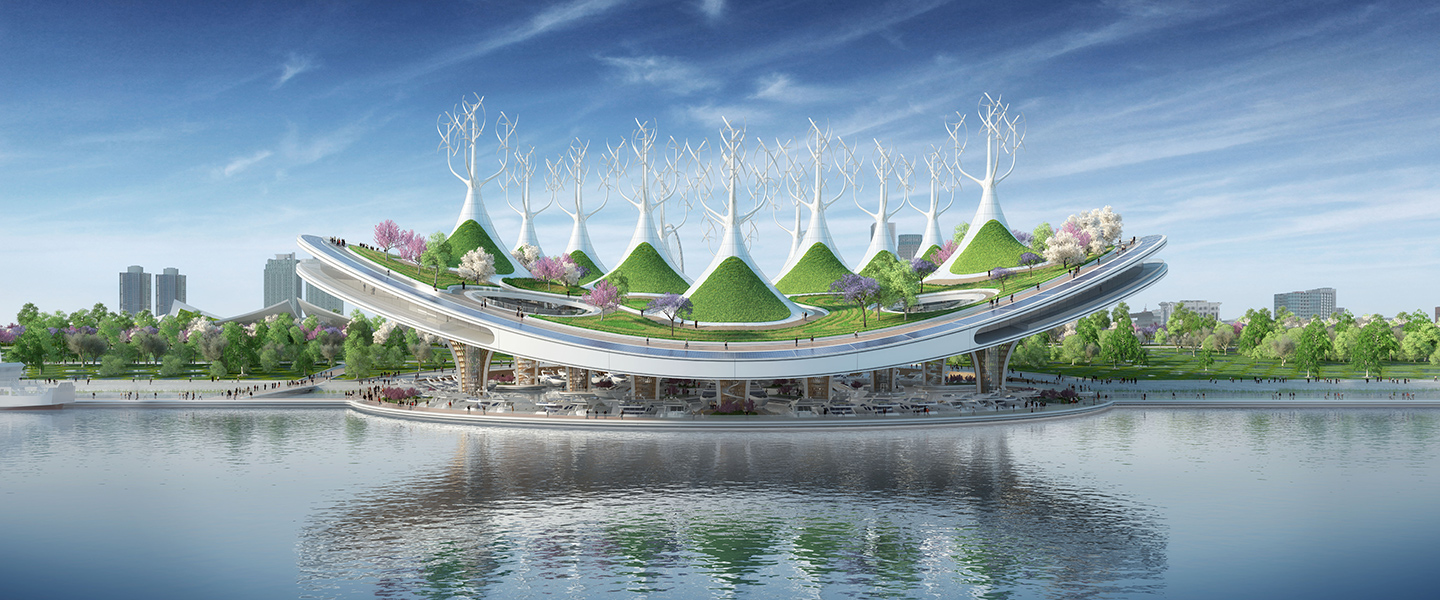 Manta Ray Floating Ferry Terminal
