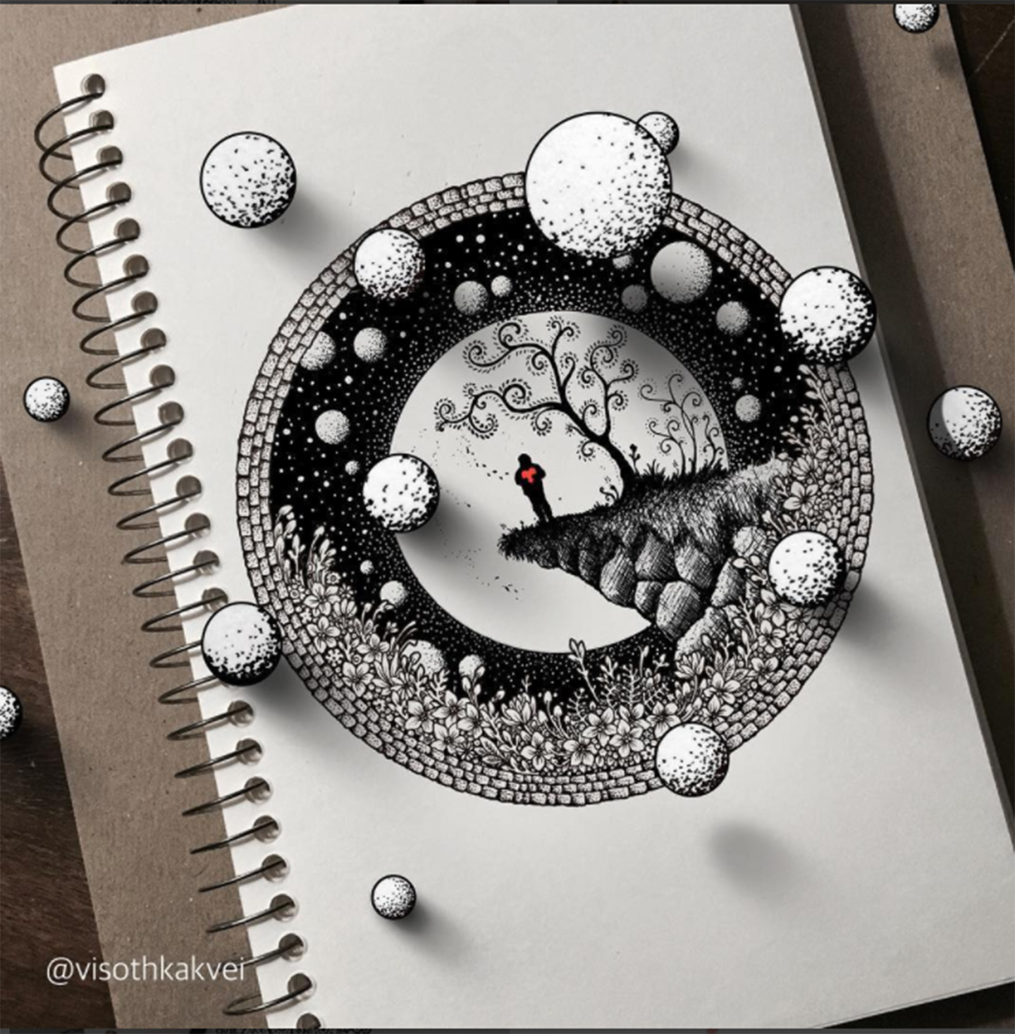 Optical Illusion Sketches
