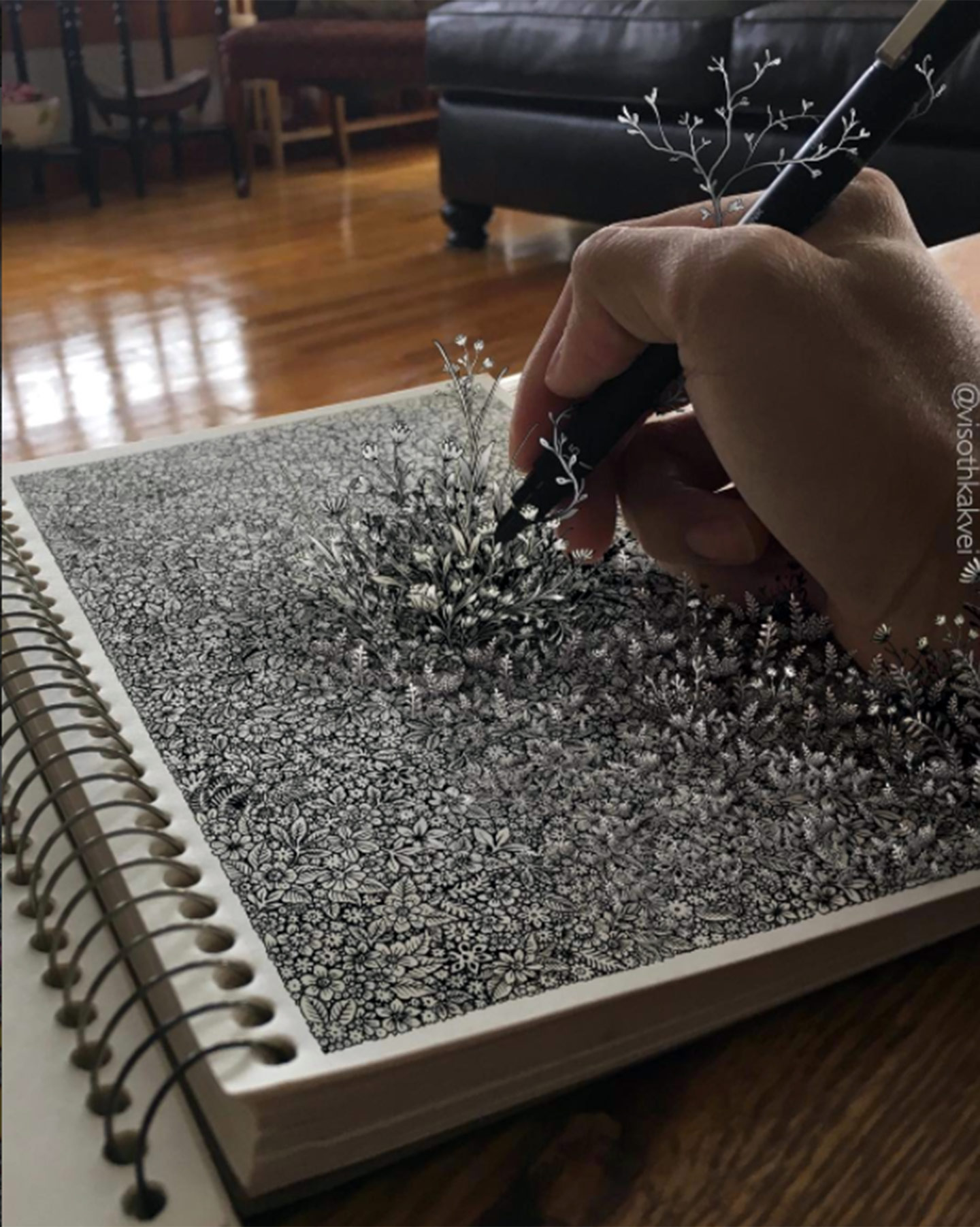Optical Illusion Sketches
