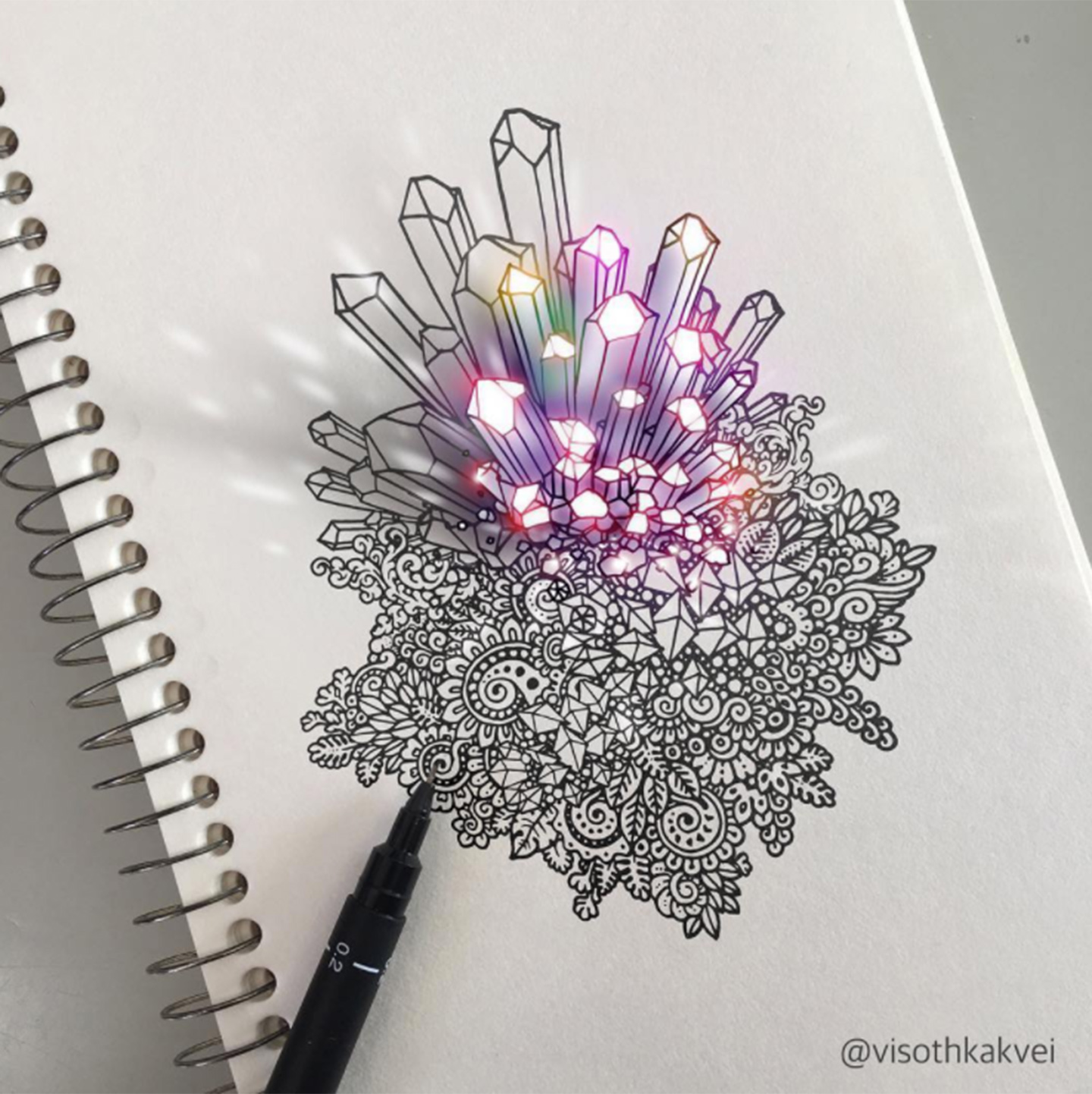 Optical Illusion Sketches