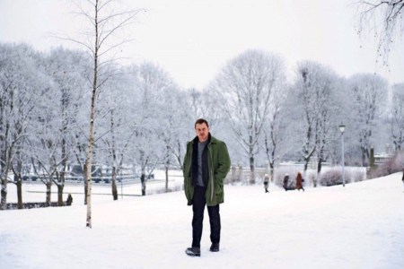 Michael Fassbender in 'The Snowman.' (Working Title)