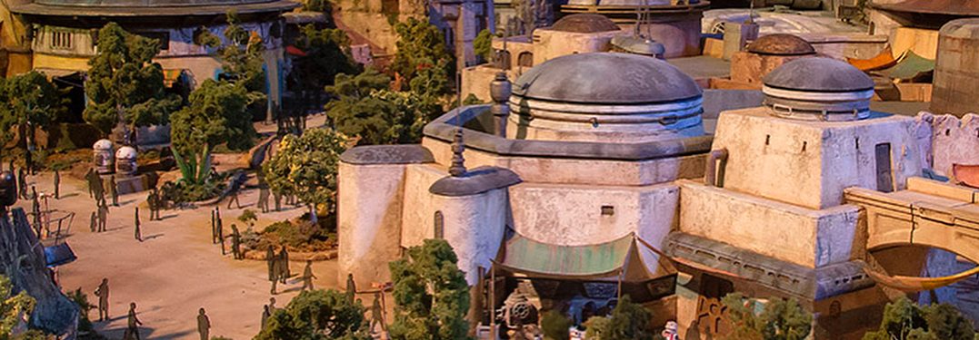 'Star Wars' Lands Get 3-D Model Showcase