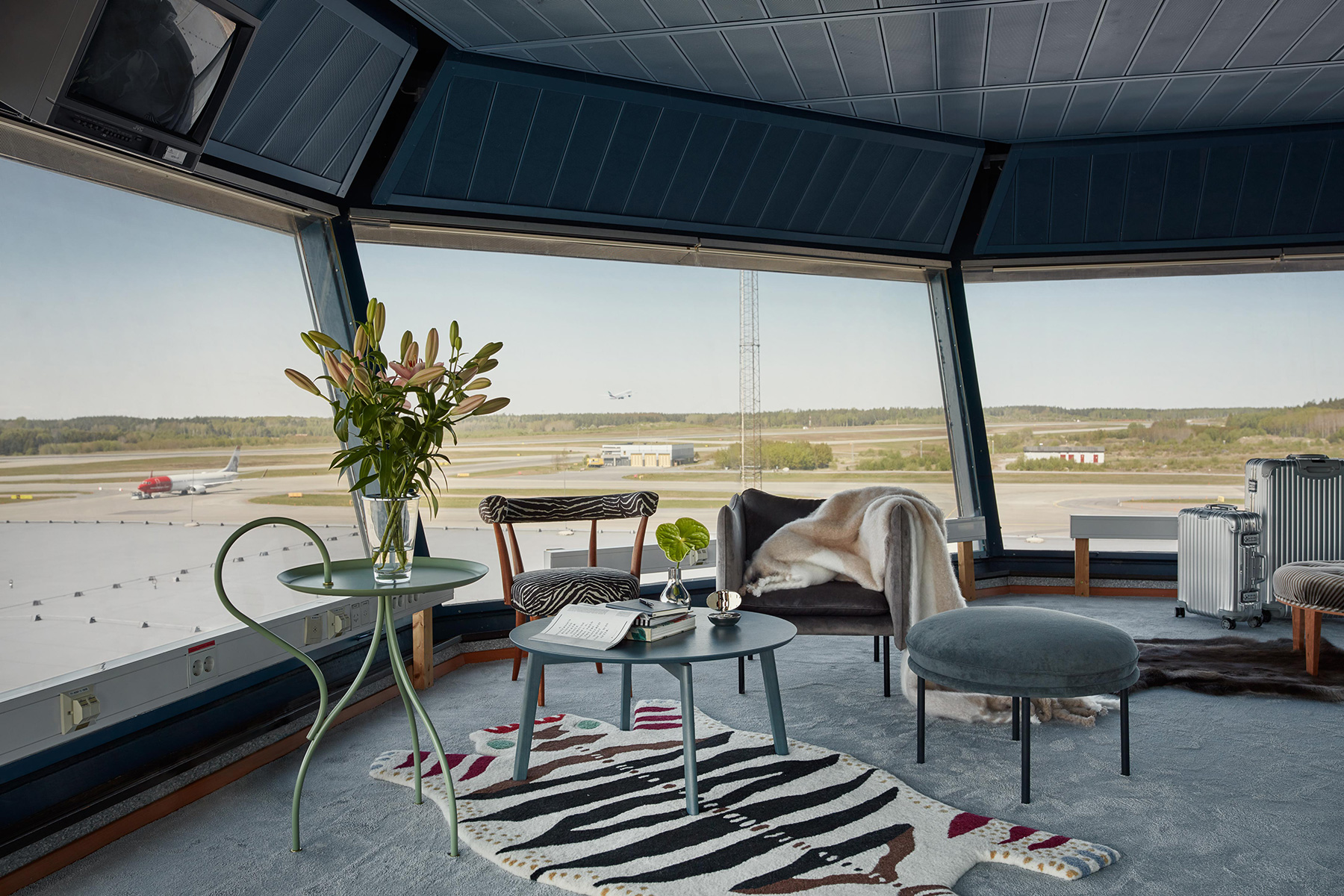 Stay in a Luxury Air Traffic Control Tower for a Night