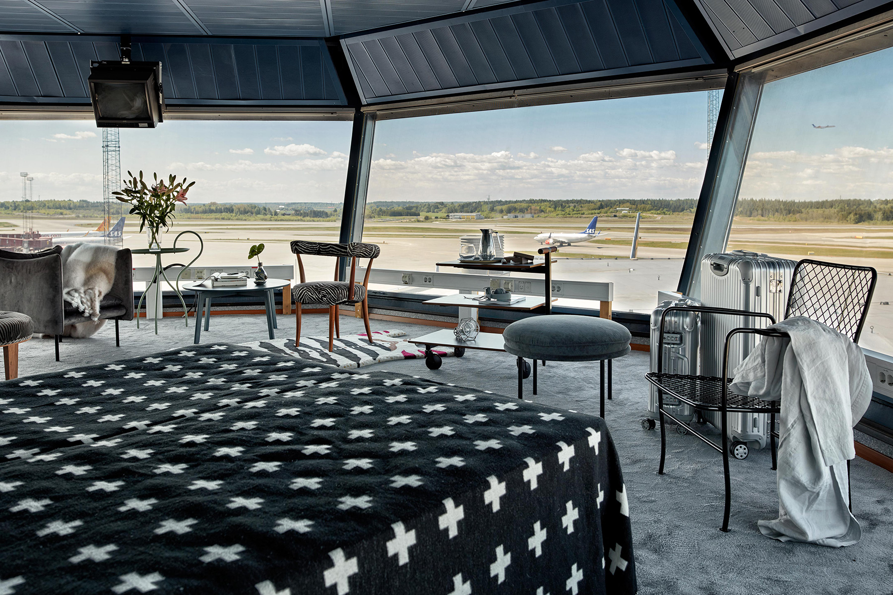 Stay in a Luxury Air Traffic Control Tower for a Night