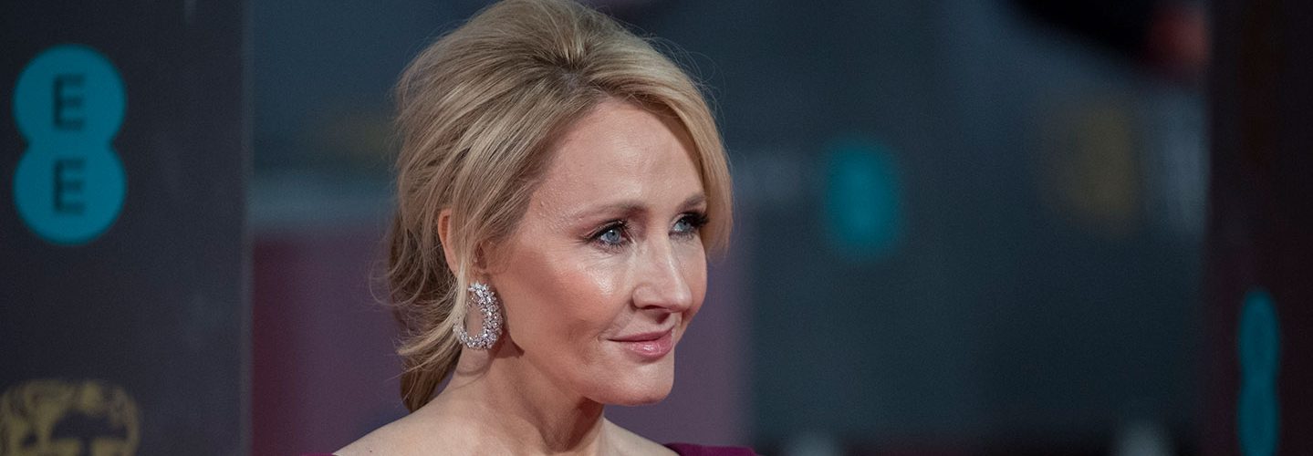 Author J.K. Rowling.