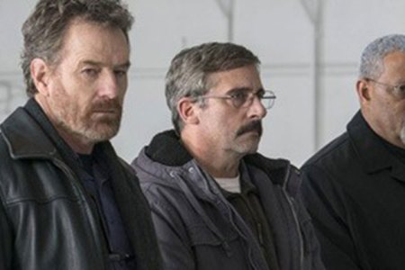 Steve Carell, Bryan Cranston and Laurence Fishburne star in "Last Flag Flying." (YouTube)