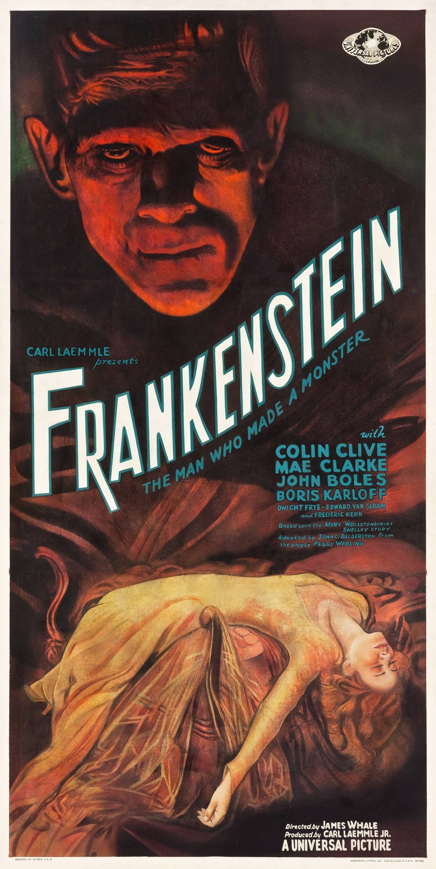 Classic Horror and Sci-Fi Art from the Kirk Hamme Collec on