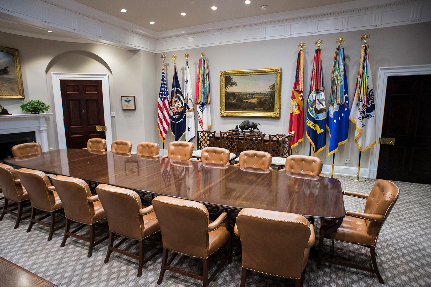 White House Renovation photos