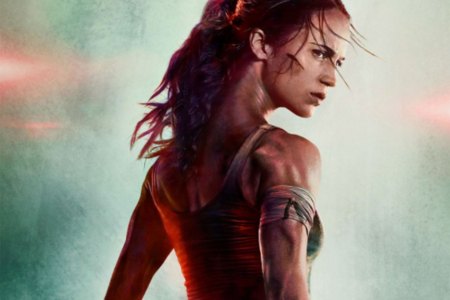 Alicia Vikander as Lara Croft in the new "Tomb Raider." (Twitter)
