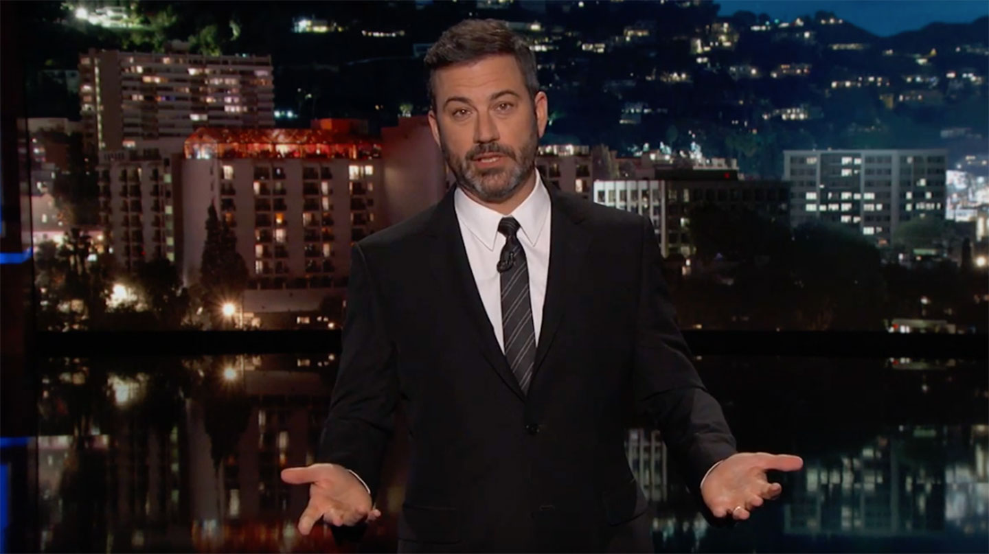 Jimmy Kimmel on Sept. 26, 2017 (YouTube)