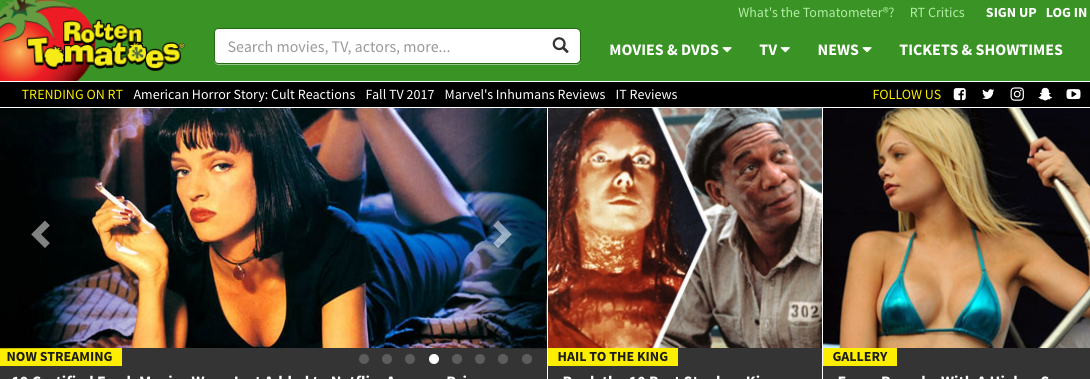 Hollywood Execs Using Rotten Tomatoes as Scapegoat for Poor Performance