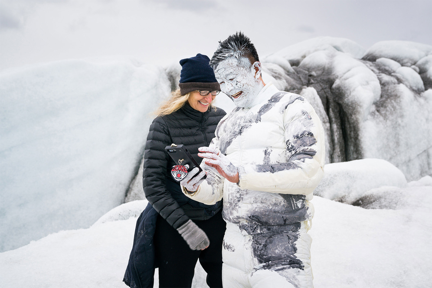 Annie Leibovitz Liu Bolin Mocler Ad Campaign