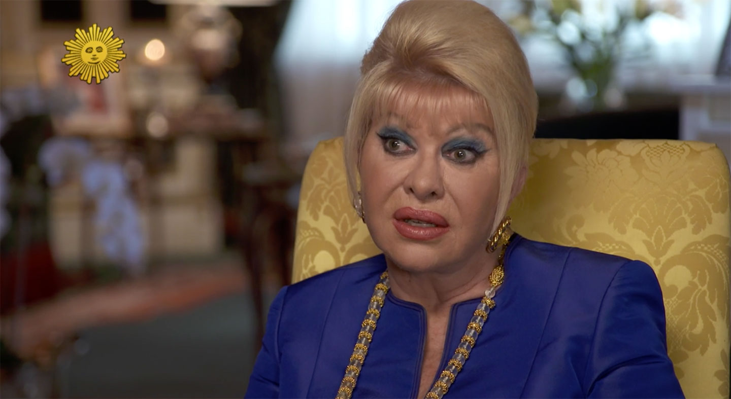 Ivana Trump on CBS Sunday Morning. (CBS)