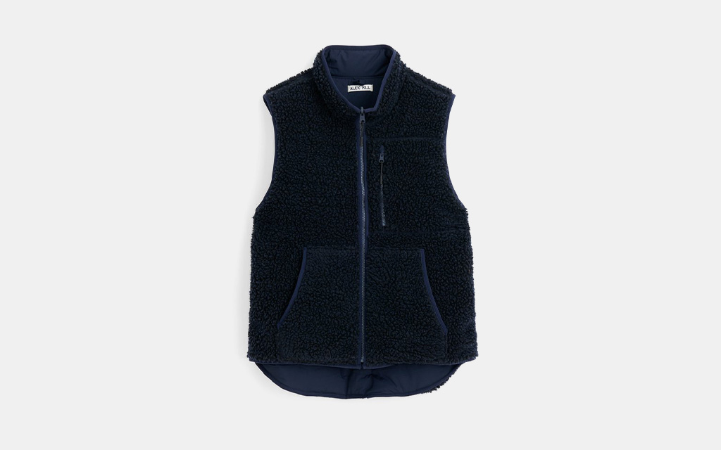 Alex Mill Reversible Sherpa Utility Vest