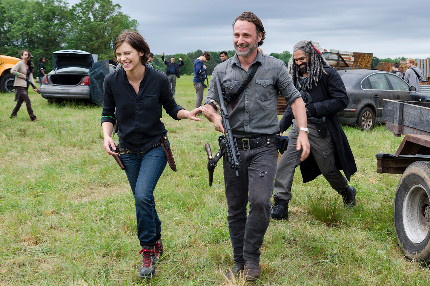 Behind the Scenes The Walking Dead Season 8