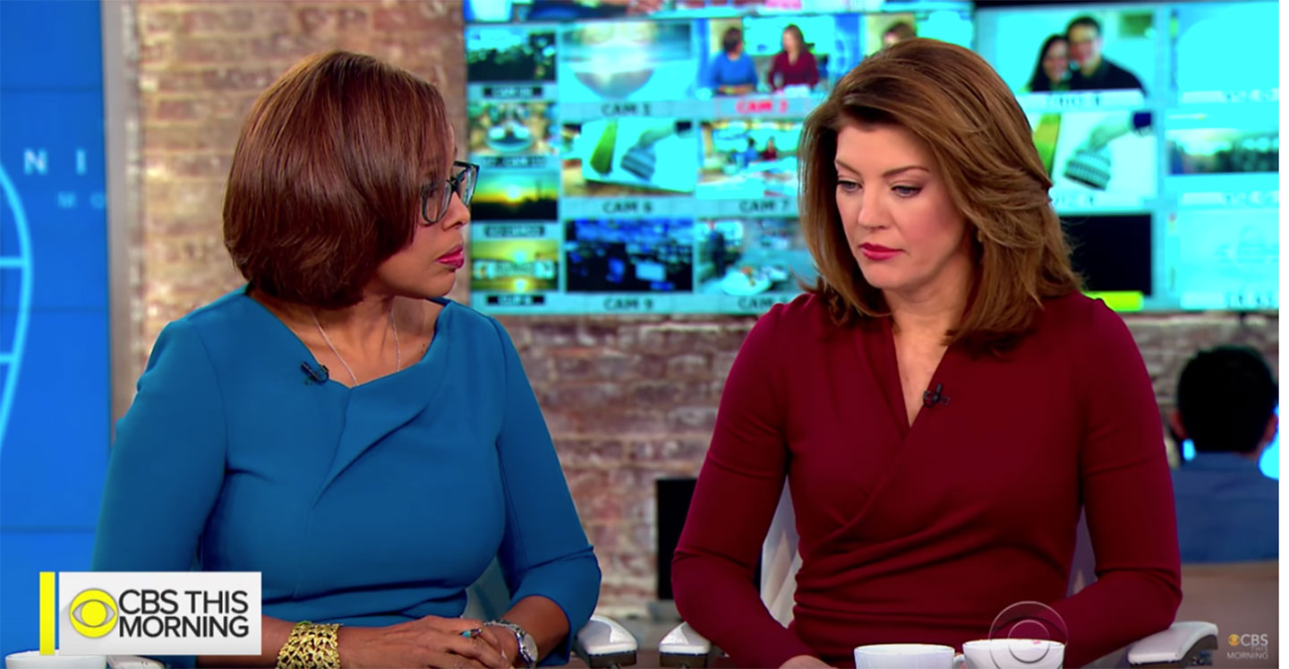 CBS This Morning responds to Charlie Rose news. (YouTube)