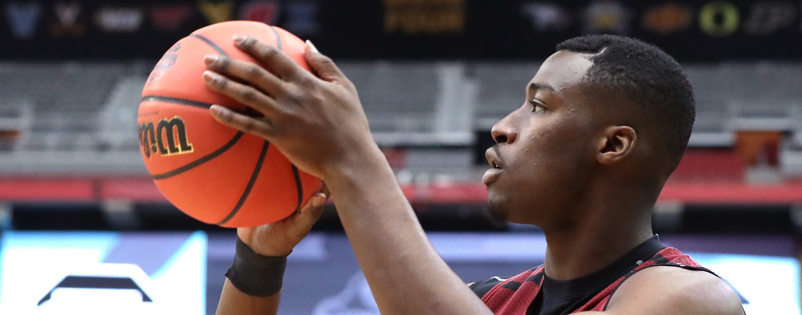 Sedee Keita #24 of the South Carolina Gamecocks is one of the success stories of 22ft Academy. But there are plenty of horror stories now emerging.   (Photo by Ronald Martinez/Getty Images)