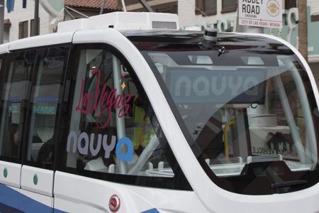 self-driving bus