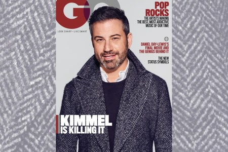 Jimmy Kimmel on the cover of GQ's February issue. (GQ)