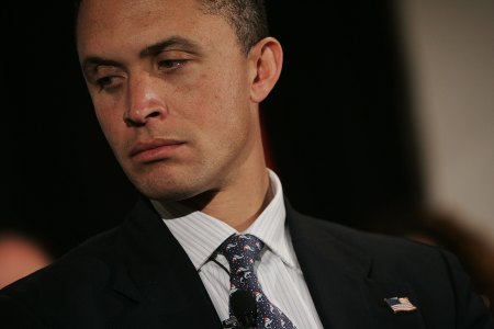 Then Rep. Harold Ford Jr. (D-TN) attends a health care forum at Meharry Medical College November 4, 2006 in Nashville, Tennessee. Ford faces Republican Bob Corker in the upcoming midterm election.  (Photo by Chris Hondros/Getty Images)