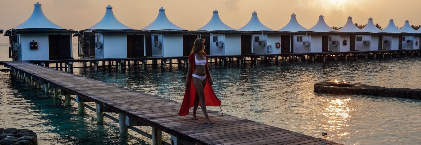 A shot of the Maldives. (Sally Sorte)