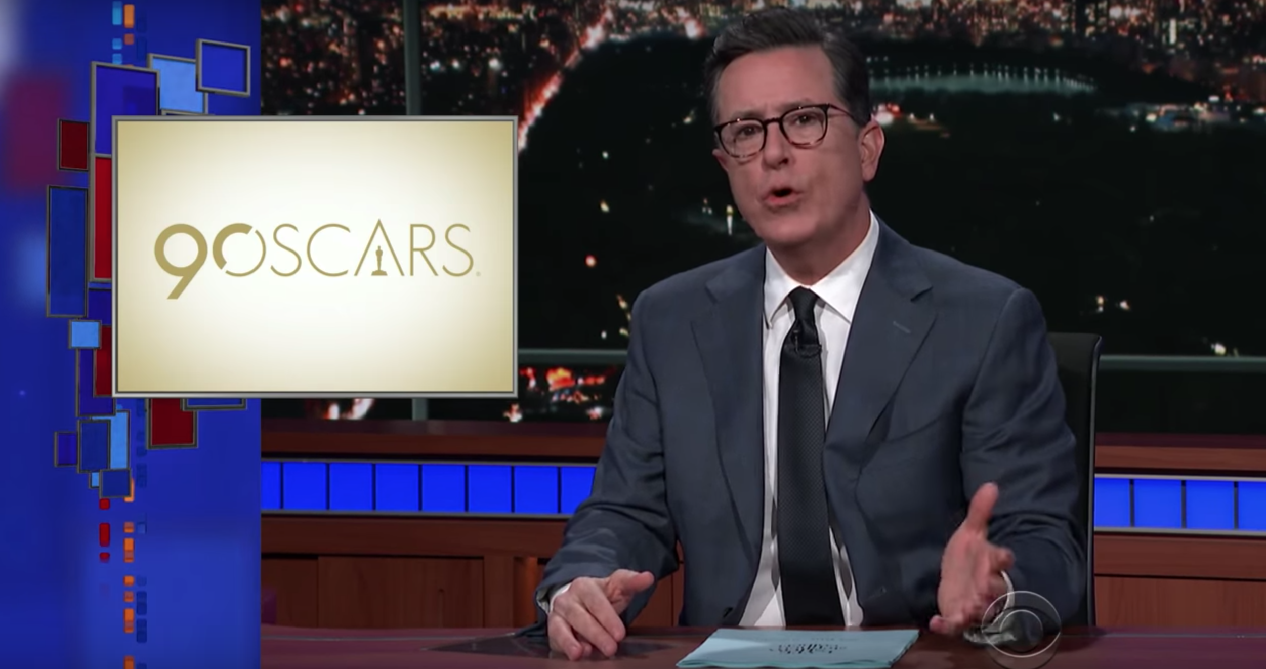 Stephen Colbert talks diversity at the Oscars (YouTube)