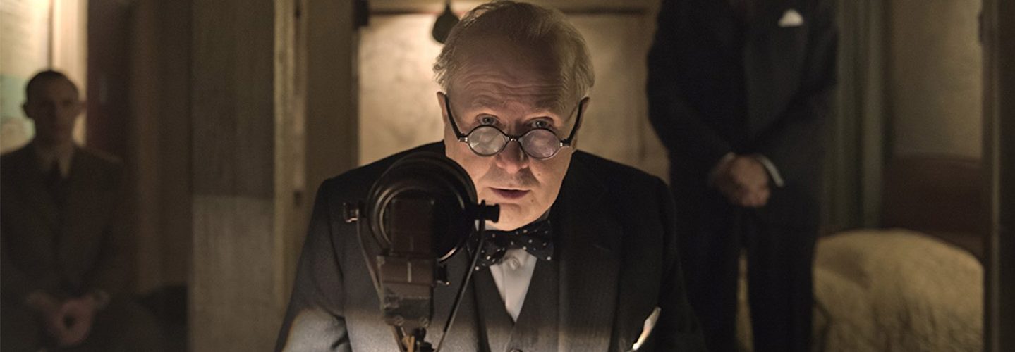Gary Oldman as Winston Churchill.