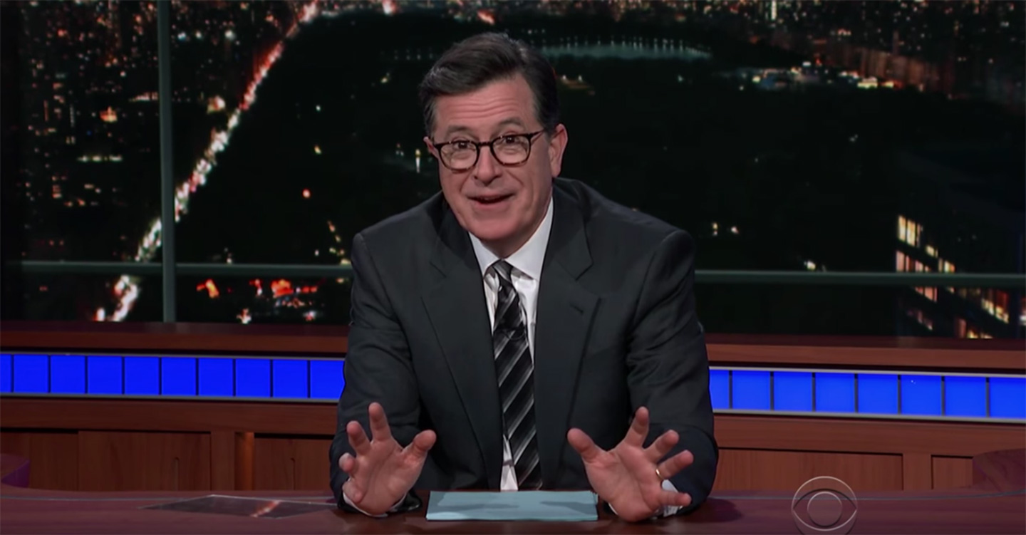 Stephen Colbert jokes about Elon Musk's SpaceX launch (YouTube)