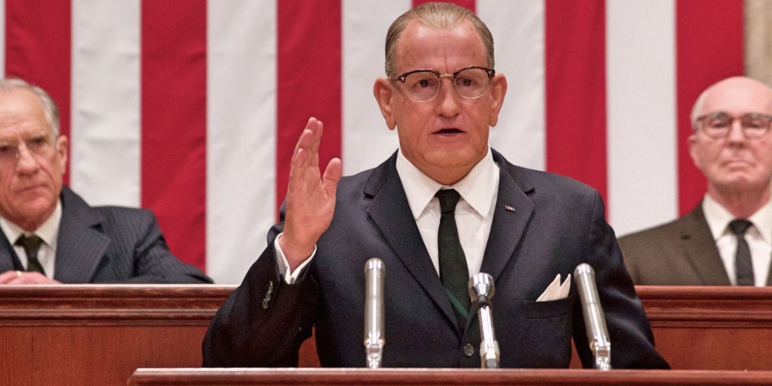 Woody Harrelson as President Lyndon Johnson in 'LBJ.' (Fox Searchlight)