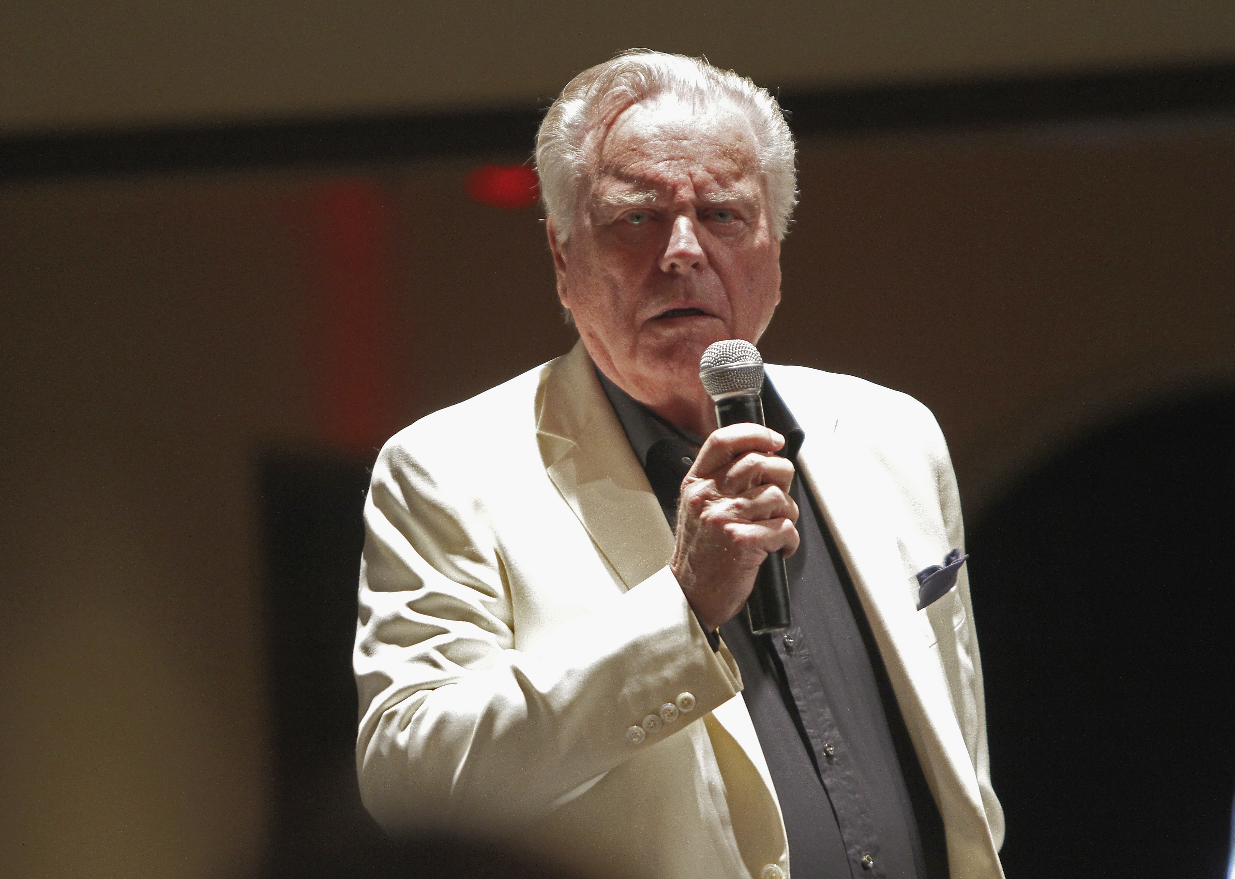 PALM BEACH, FL - APRIL 22:  Actor and Author Robert Wagner attends book signing during the Palm Beach book Festival at the Harriet Himmel Center on April 21, 2017 in Palm Beach, Florida.  (Photo by Mychal Watts/Getty Images)