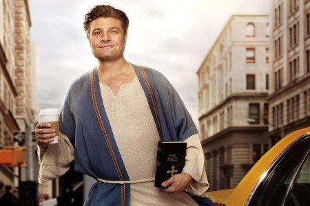 Jay R. Ferguson in 'Living Biblically.' (CBS)