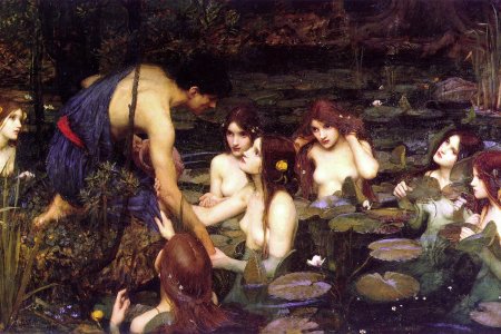 “Hylas and the Nymphs,”