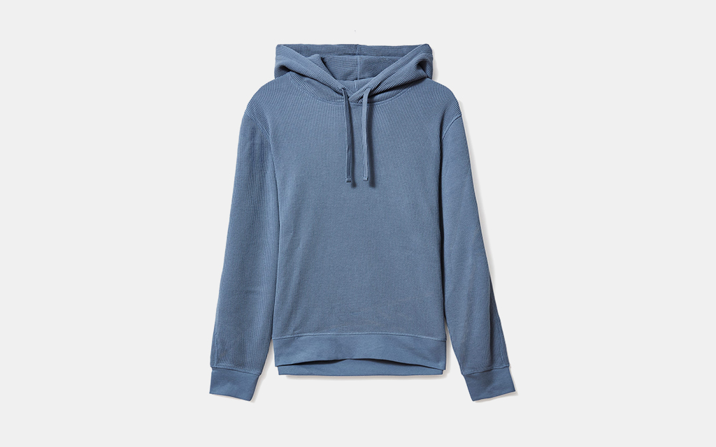 Everlane Waffle-Knit Hoodie