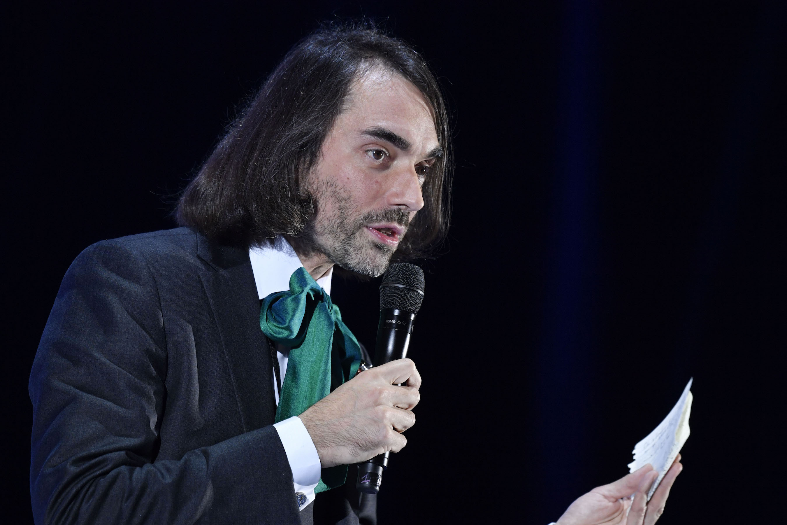 French mathematician and Parliament Member Cedric Villani attends the third edition of Bpifrance INNO generation at AccorHotels Arena on October 12, 2017 in Paris, France. This event brings together more than 30000 entrepreneurs and economic players to discover the trends and technologies that transform the economy, meet experts and build alliances. (Photo by Julien de Rosa/IP3/Getty Images)