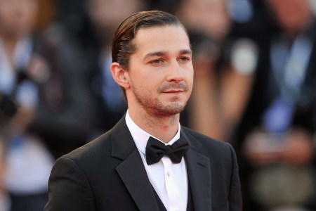 Actor Shia LaBeouf attends "The Company You Keep" Premiere at the 69th Venice Film Festival at the Palazzo del Cinema on September 6, 2012 in Venice, Italy.  (Photo by Gareth Cattermole/Getty Images)