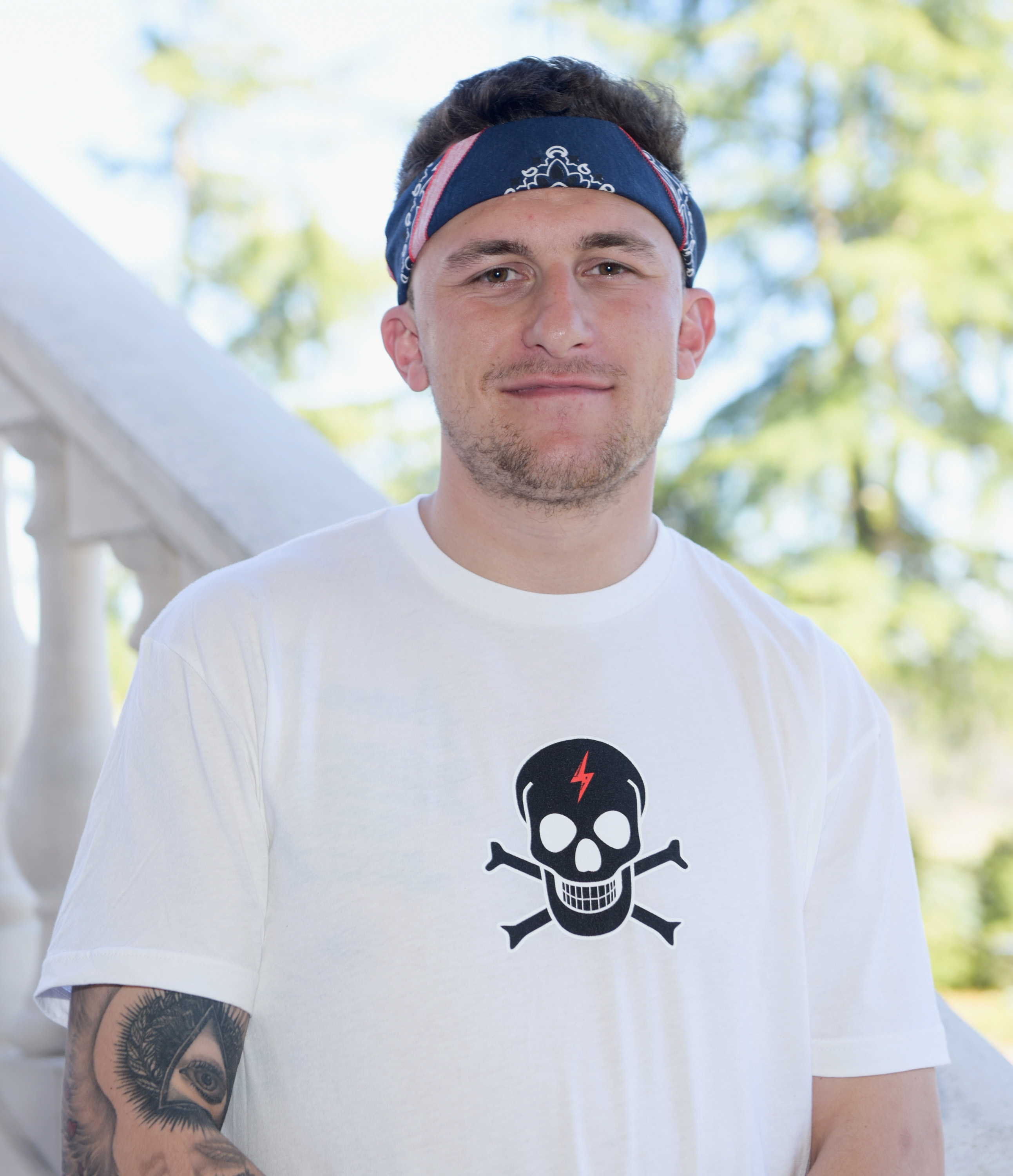 Johnny Manziel attends ChaCha The Wave And Jamie Foxx Foundation's 1st Annual Charity Celebrity Basketball Game at Private Residence on February 17, 2018 in Los Angeles, California.  (Photo by Tara Ziemba/Getty Images)
