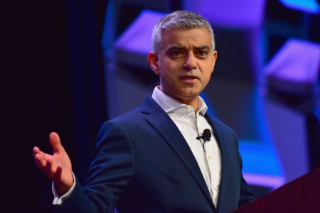 Sadiq Khan, Mayor of London speaks onstage at the SXSW Convergence Keynote during SXSW at Stateside Theater on March 12, 2018 in Austin, Texas.  (Photo by Jason Bollenbacher/Getty Images for SXSW)
