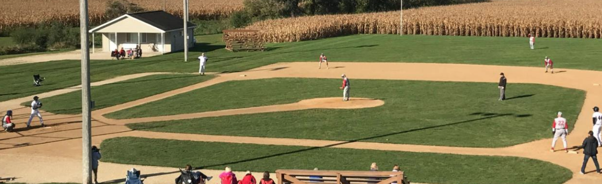 The "Field of Dreams" house in Dyersville, Iowa. (Image courtesy of Booking.com)
