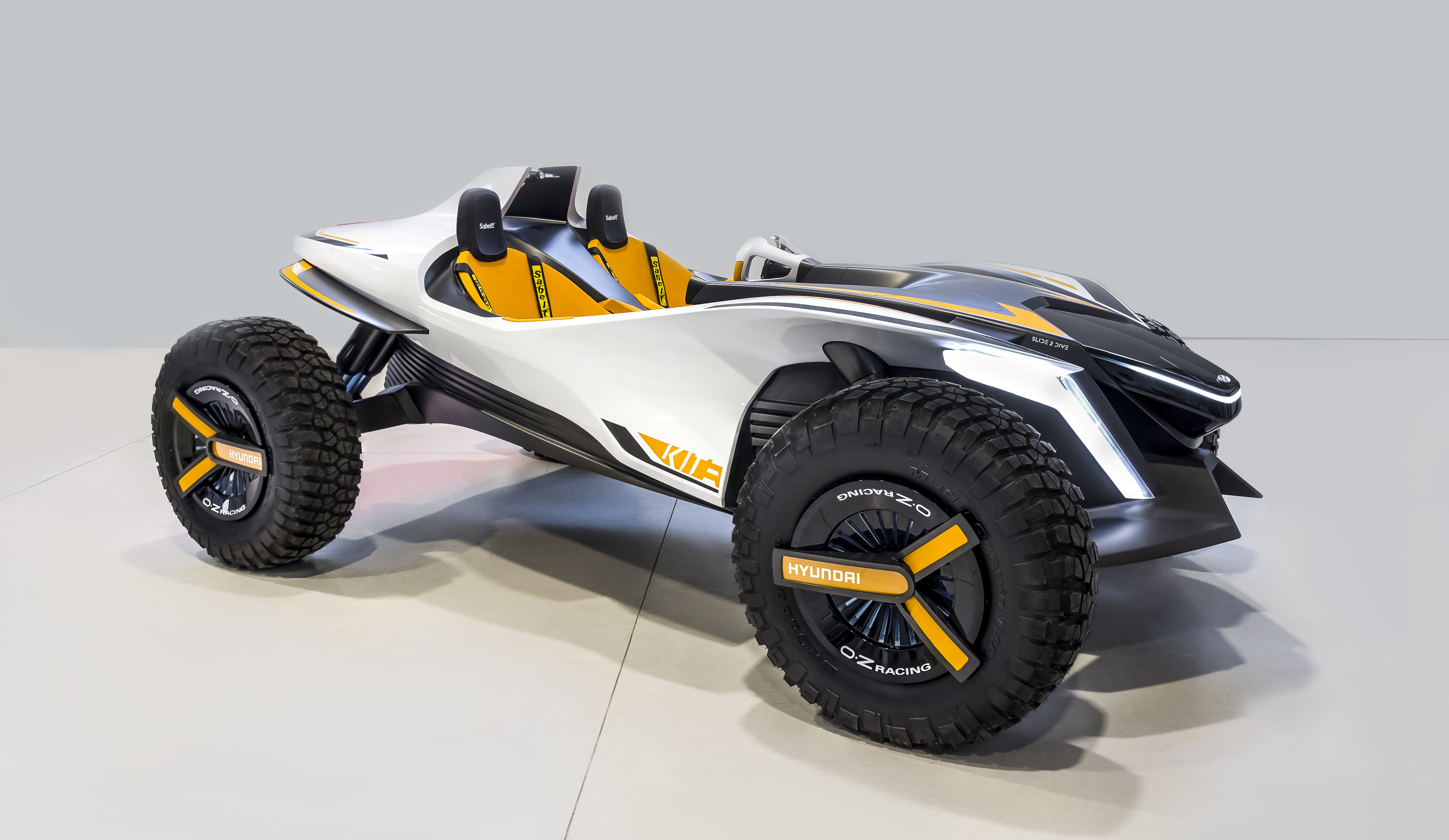 The Kite concept vehicle that Hyundai showed off at the Geneva Motor Show. (Courtesy of Hyundai)
