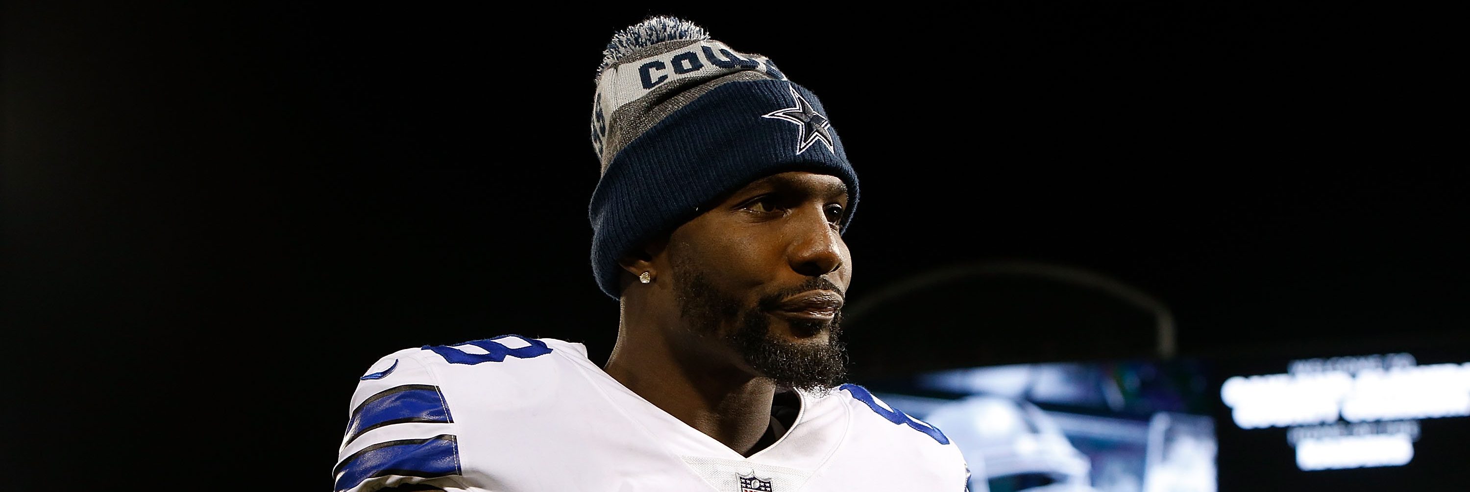 Dez Bryant #88 of the Dallas Cowboys leaves the field after a win against the Oakland Raiders at Oakland-Alameda County Coliseum on December 17, 2017 in Oakland, California. (Photo by Lachlan Cunningham/Getty Images)