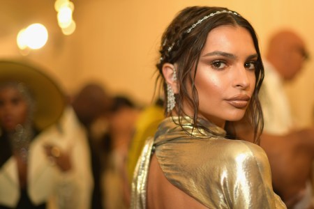Emily Ratajkowski attends the Heavenly Bodies: Fashion & The Catholic Imagination Costume Institute Gala at The Metropolitan Museum of Art on May 7, 2018 in New York City.  (Matt Winkelmeyer/MG18/Getty Images for The Met Museum/Vogue)