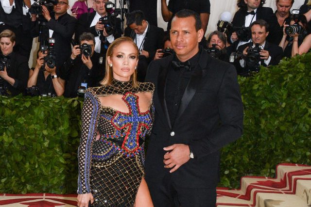 Alex Rodriguez and Jennifer Lopez
