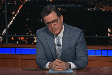 Stephen Colbert imitates Dr. Harold Bornstein (YouTube)