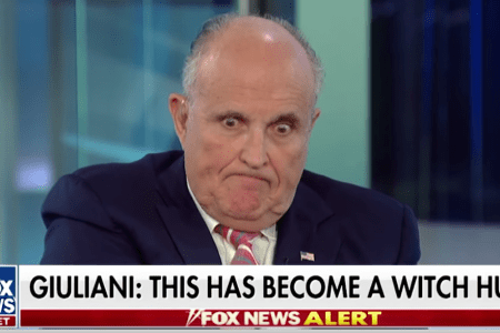 Rudy Giuliani on Fox News' Hannity. (YouTube)