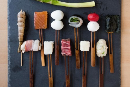 Yamada Chikara skewers (Katheryn Sheldon)