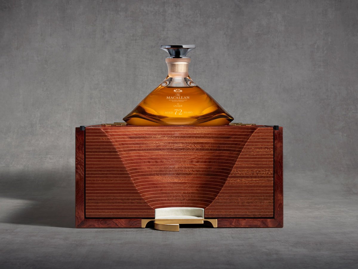 Macallan's 72 Year Old whisky. (Food & Wine/Twitter)